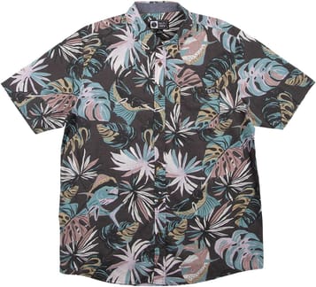 Large Kine S/S Woven Charcoal