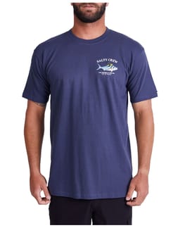 Rooster Premium S/S Tee Harbor Blue