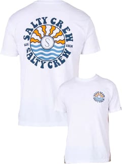 Sun Waves Premium S/S Tee White