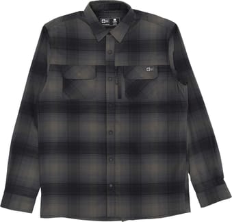 Fathom L/S Tech Flannel Black