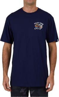Fish Fight Standard S/S Tee Navy