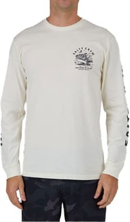 Hot Rod Shark Premium L/S Tee Bone