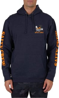 Siesta Hood Fleece Navy