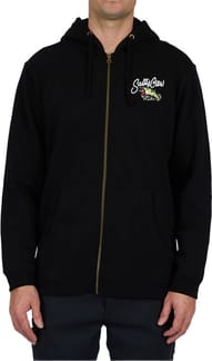 Castoff Zip Fleece Black