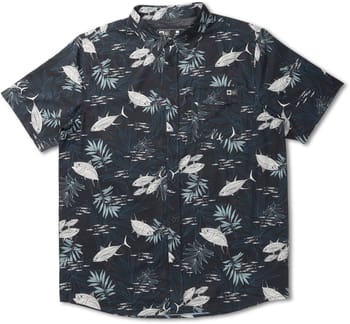 Feeding Frenzy S/S Woven Midnight