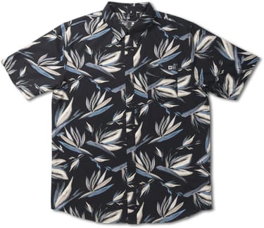 Floral Flyer S/S Tech Woven Black