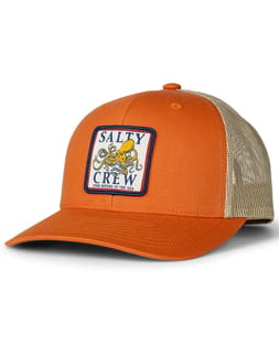 Ink Slinger Retro Trucker Orange Khaki