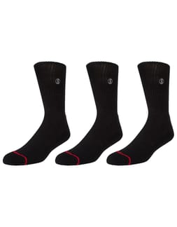Line Up Sock Black 3 Pack
