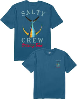 Tailed SS Tee Cast Blue