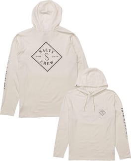 Tippet Hood Tech Tee White