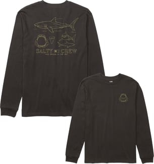 Great White LS Tee Black