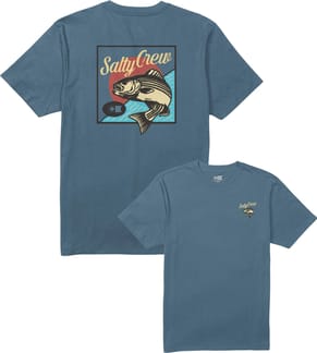 Striped SS Tee Slate