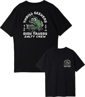 Angler Fish Monst SS Tee Black