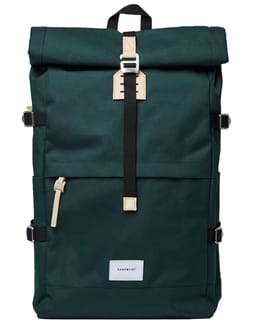 Bernt Dark Green with Natural Leather