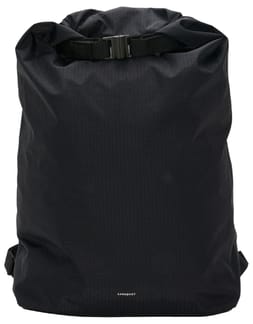 Grid Rolltop Backpack 14" Black