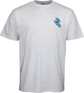 Screaming Hand Chest T-Shirt Athletic Heather