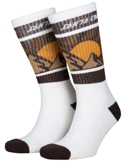 Vista Strip Sock Unbleached Cotton