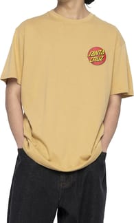 Classic Dot Chest T-Shirt Parchment