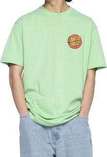 Classic Dot Chest T-Shirt Apple Mint