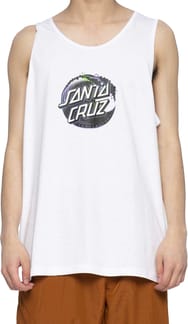 Holo Wave Dot Vest White
