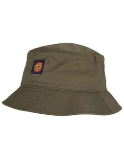 Classic Label Bucket Hat Moss