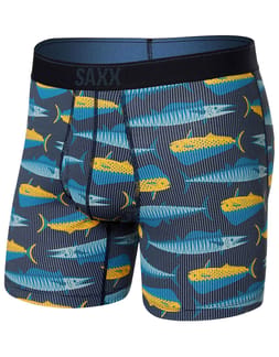 Quest Qdm Boxer Brief Fly Mahi Mahi Wahoo Black