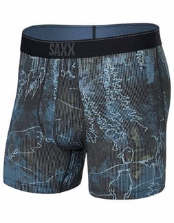 Quest Qdm Boxer Brief Fly Smokey Mountains Multi