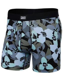 Daytripper Boxer Brief Fly Camo Flowers Blue Fog