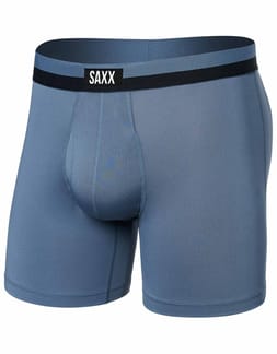 Sport Mesh Boxer Brief Fly Stone Blue