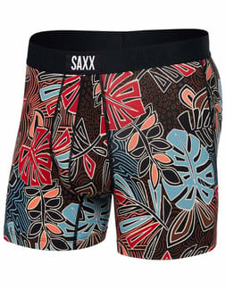 Vibe Super Soft Boxer Brief Desert Palms Red Multi