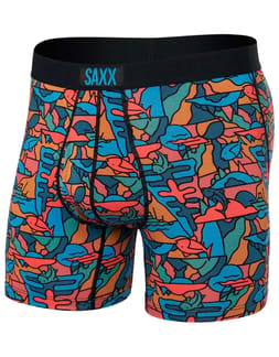 Ultra Super Soft Boxer Brief Fly Over The River Multi