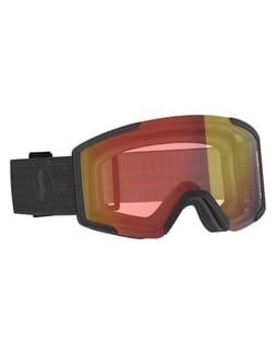 Shield LS Mineral Black / Red Chrome