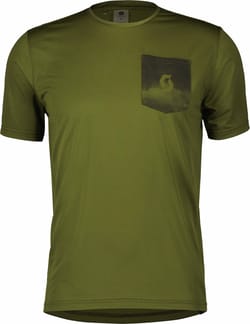 Tee M's Gravel 20 SS Fir Green/Bl