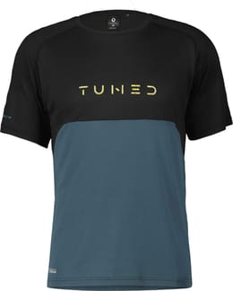 Shirt M's Trail Tuned SS Bla/Arub Gre