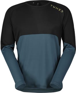 Shirt M's Trail Tuned LS Bla/Arub Gre