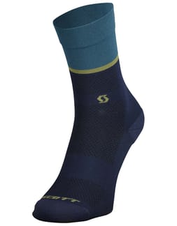 Sock Trail Tuned Crew Bla/Arub Gre