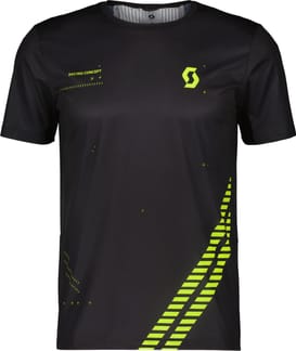 RC Run SS Tee M Black/Yellow