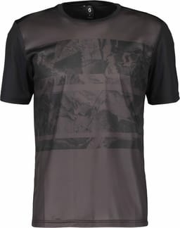 Trail Flow M Shirt Black/Dark Grey