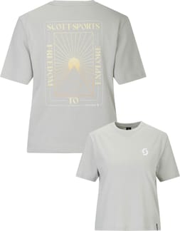 Graphic SS Tee W Spray Grey