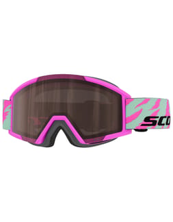 Shield Pro Junior Neon Pink/Mint Green Silver Chrome S2