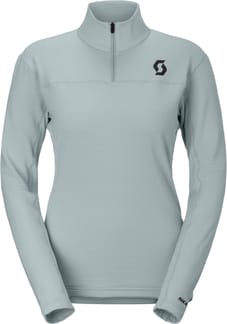 Defined Light Pullover W Mist Blue