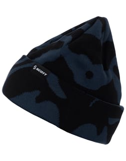 Beanie Jacquard Black/Dusk Blue