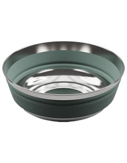 Detour Stainless Steel Collapsible Bowl M Green