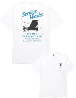 Bar Kitchen Tee White