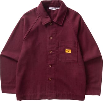 Flannel Foh Overshirt Burgundy