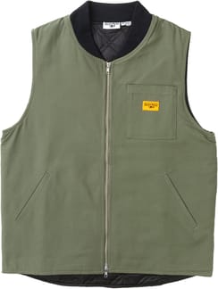 Canvas Work Vest Olive