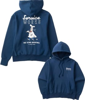 Eating Adventures Hoodie Navy
