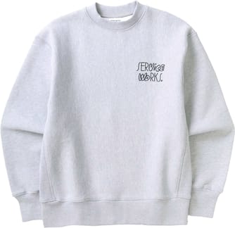 Double Vision Crewneck Heather
