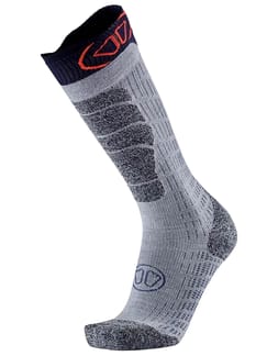 Sock Ski Merino Blanc/Bleu