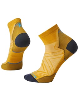 Run Zero Cushion Ankle Socks Honey Gold